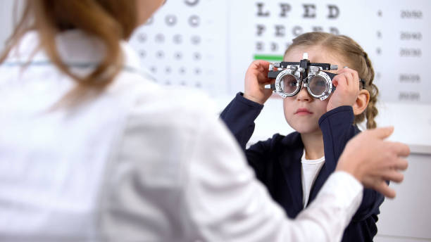 Child eyes optometry