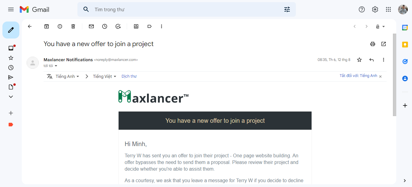 How I make money on Maxlancer
