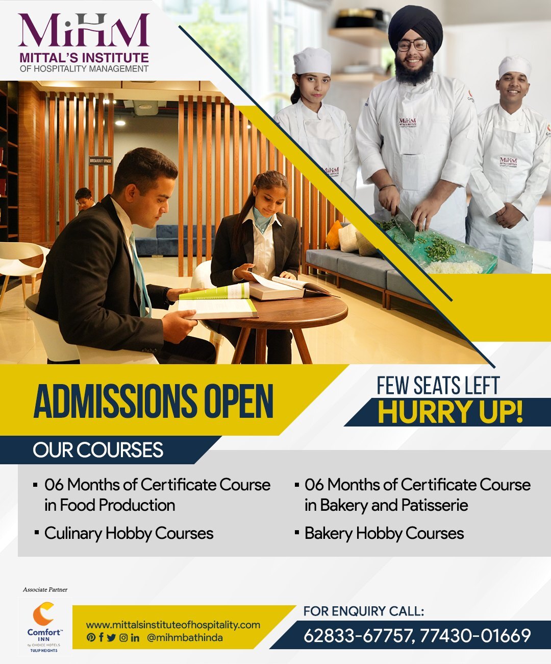 Mittal's Institute of Hospitality: The Best Hotel Management Institute in Bathinda
