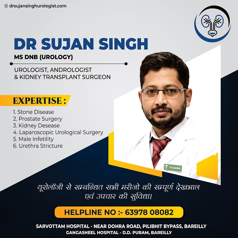 Dr. Sujan Singh: A Leading Urologist and Laparoscopic Surgeon in Bareilly