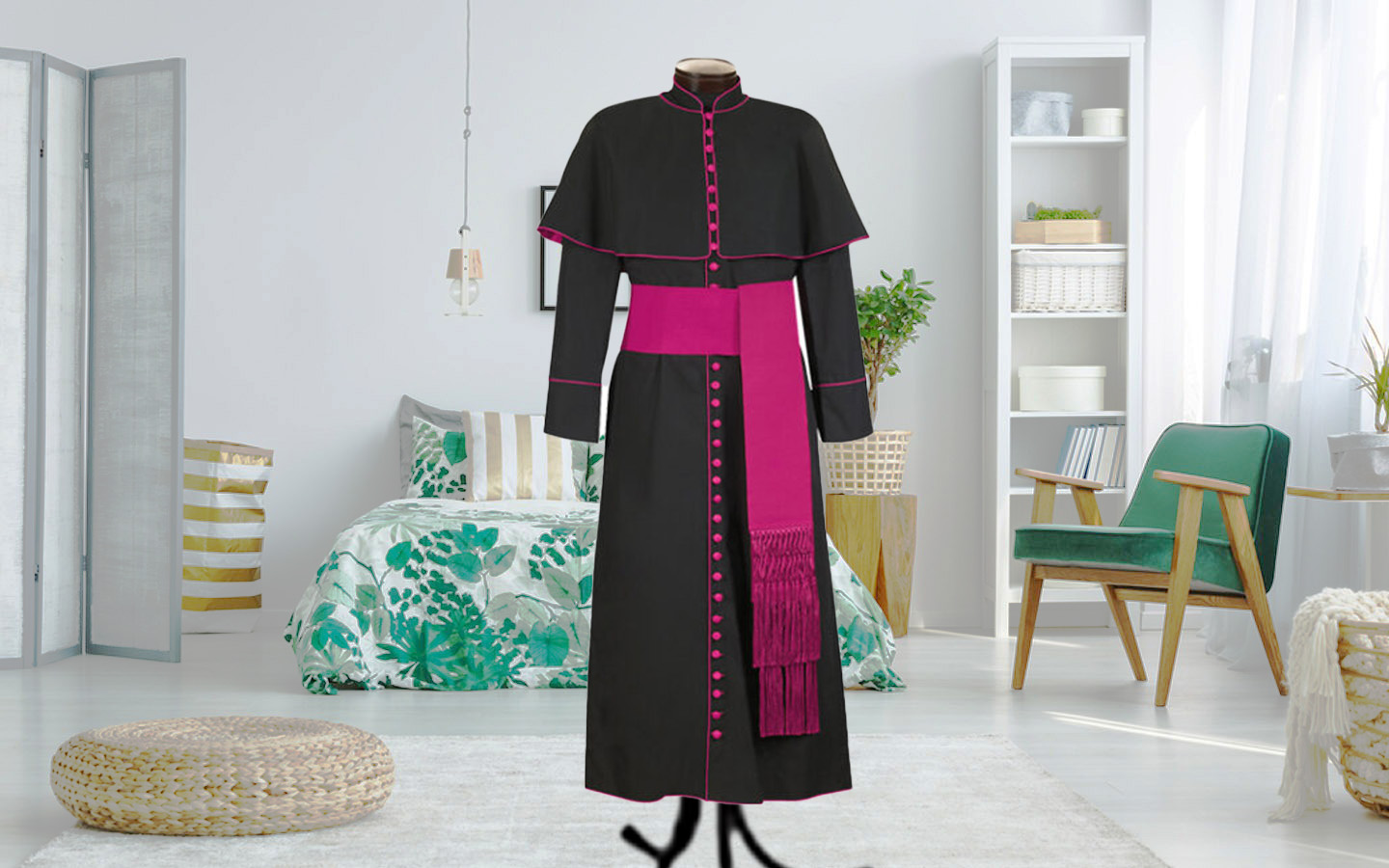 The Celestial Cassock – Timeless Reverence in Every Stitch  - Clergy Wear Shop ™