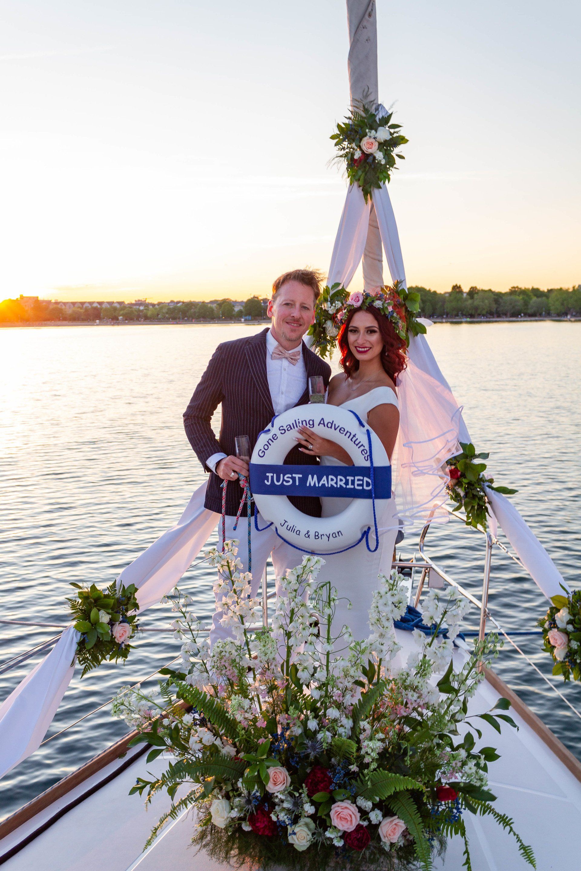 Wedding On A Boat