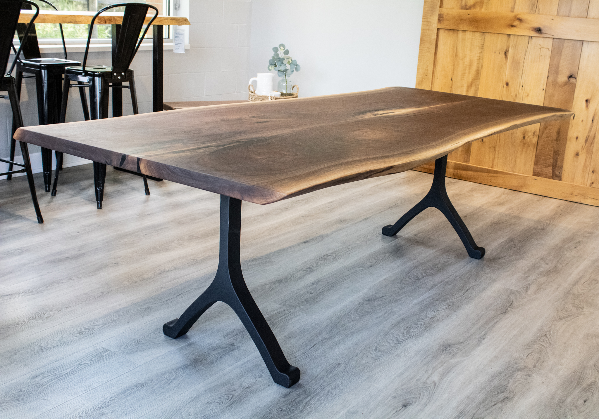 Modern live edge dining tables