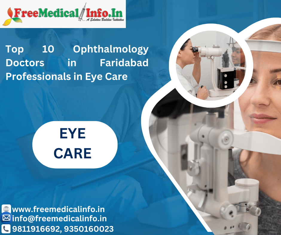 Find the best Ophthalmologists in Faridabad!" Expert eye care professionals offer first-rate services. Find the best eye care professional for you: Free Medical Info.