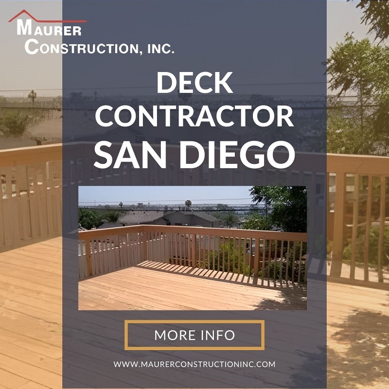 Remodeling Contractors San Diego – Make Your Decking Goals a Reality