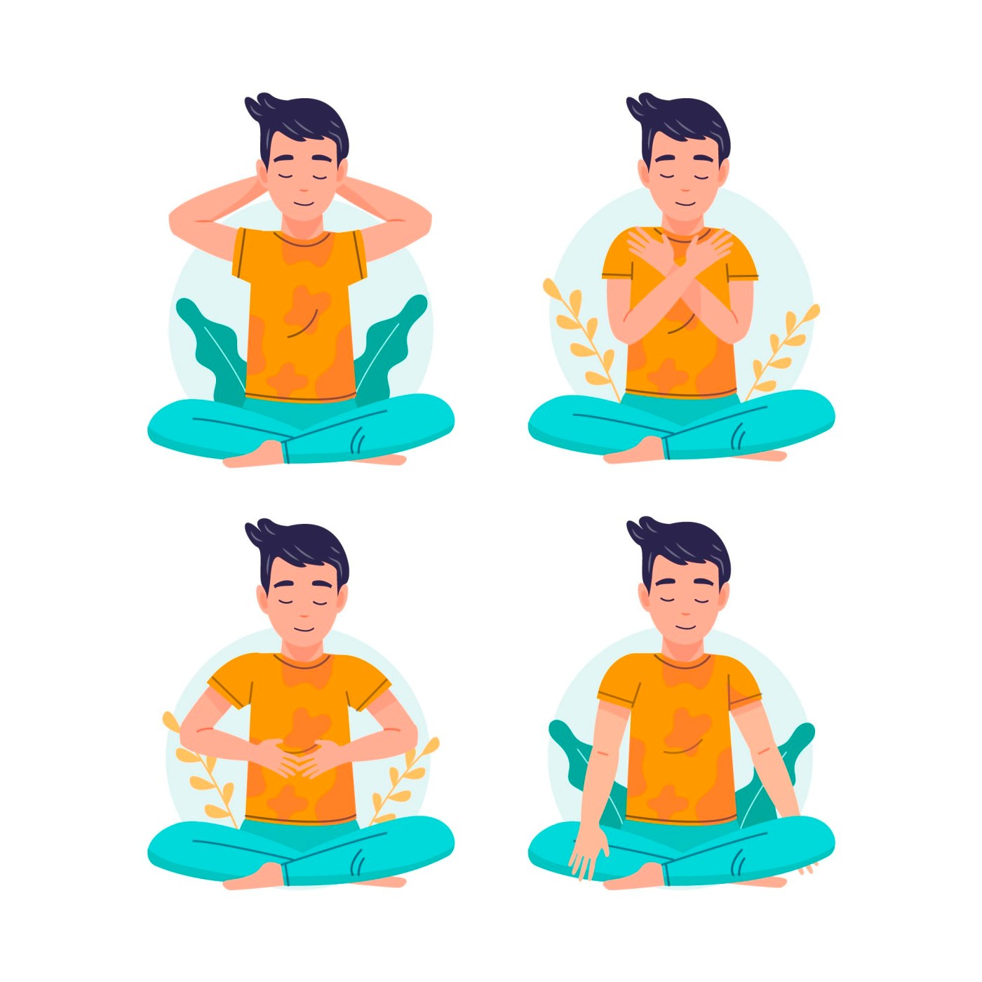 Breathing Exercises practice for healthy Living