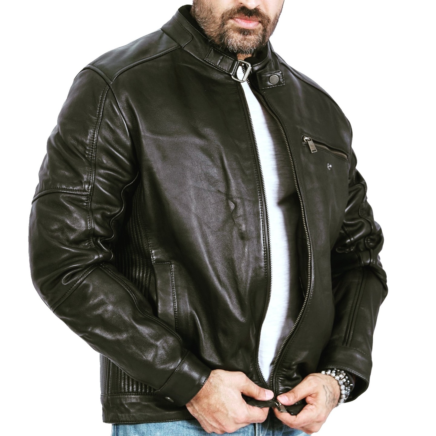 The Ultimate Guide to Finding the Perfect Leather Biker Jacket for Men on Sale in Boston Harbour