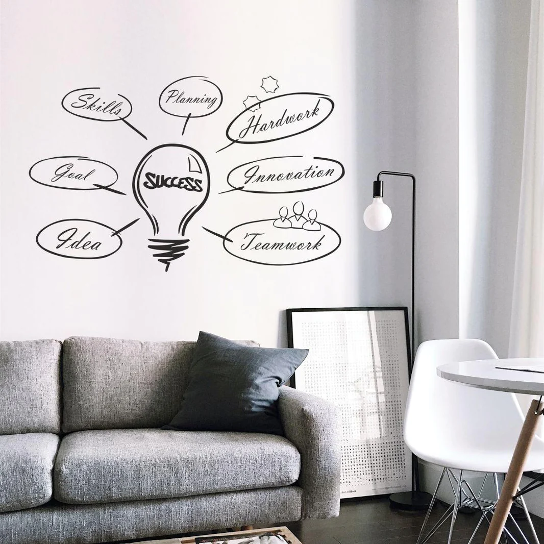 Discover the power of wall stickers or wallpaper to revamp your surroundings