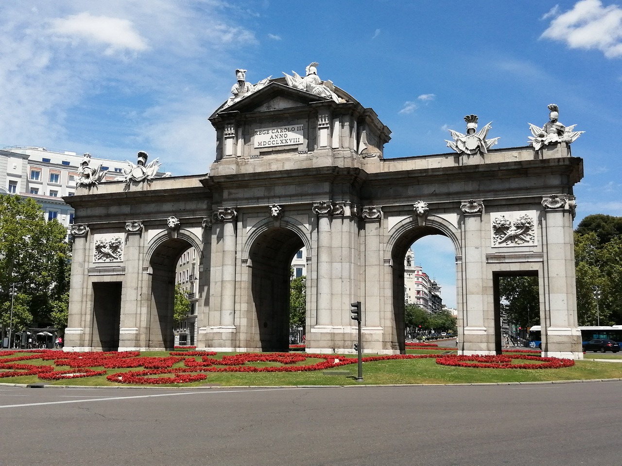 Puerta de Alcalá of Madrid