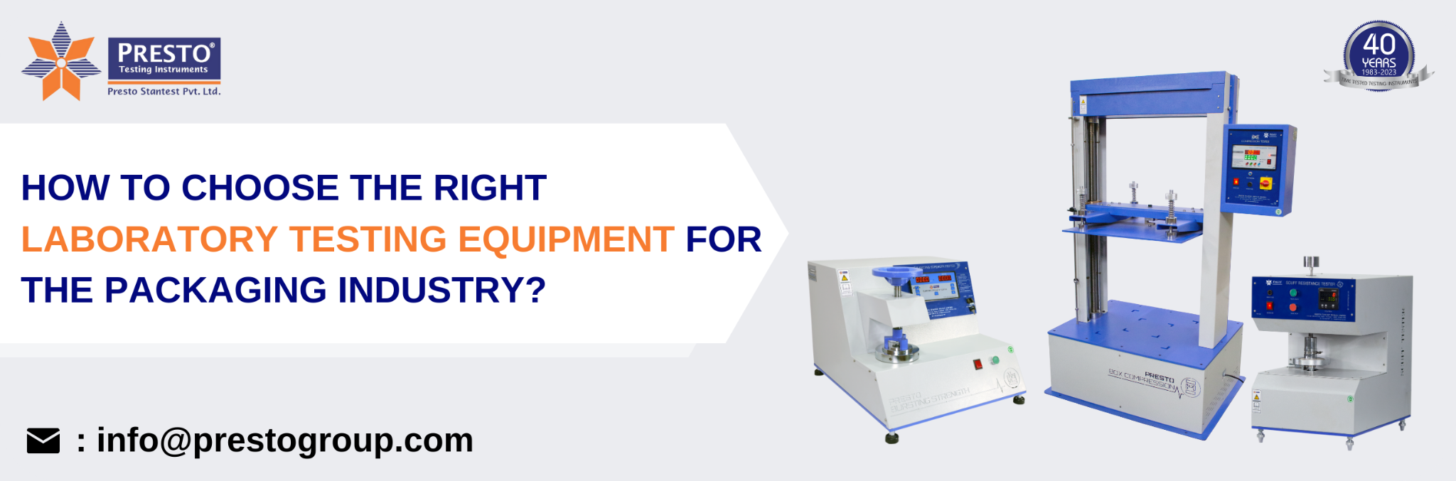 A Comprehensive Guide to Selecting Laboratory Testing Equipment for the Packaging Industry